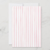 Cherry on top baby shower Invitation 招待状 (裏面)