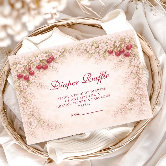 Cherry on Top Garden Diapper Raffle エンクロージャーカード