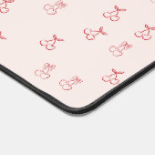 Cherry Outline Minimalism デスクマット (コーナー)