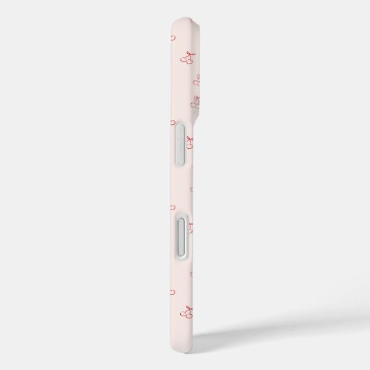 Cherry Outline Minimalism Case-Mate iPhoneケース (裏面 / 右)