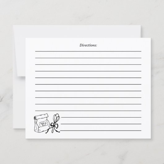 Cherry Pancakes Recipe Card (裏面)