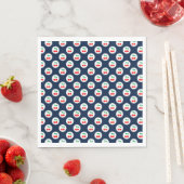 Cherry Pattern – Retro Fruit Gift & Decor スタンダードランチョンナプキン (インサイチュ)
