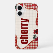 Cherry Phone case iPhone 16ケース (裏面)
