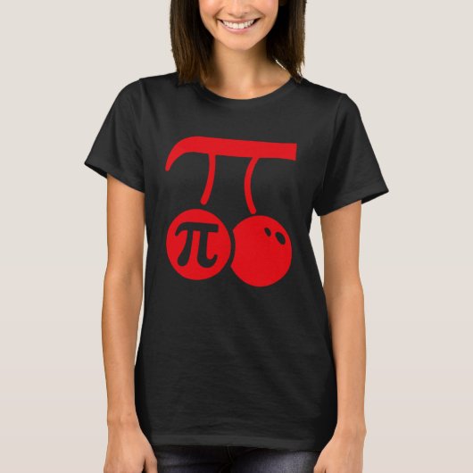 Cherry Pi Day Math Nerd Pie Teacher 3 14 Pi math Tシャツ (正面)