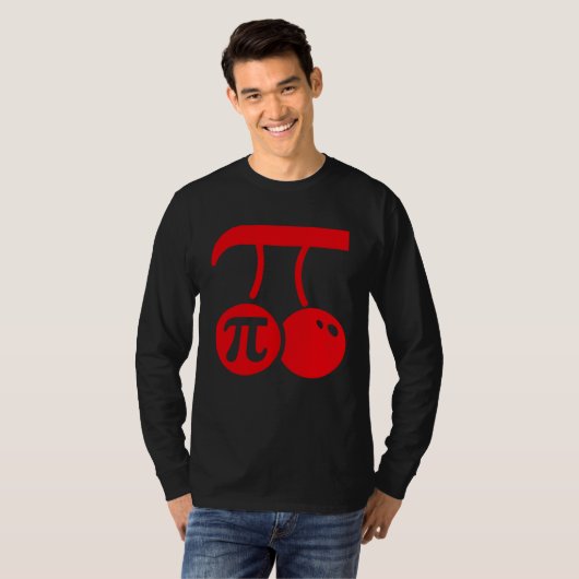 Cherry Pi Day  Math Nerd Pie Teacher 3 14 Pi math Tシャツ (正面フル)