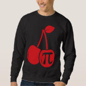 Cherry Pi Day Math Nerd Pie Teacher 3 14 Science スウェットシャツ (正面)