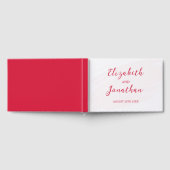 Cherry Red Wedding ゲストブック (全面)