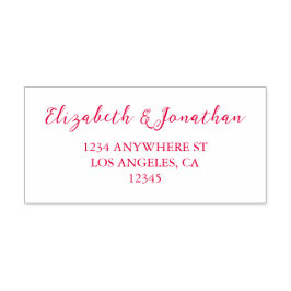 Cherry Red Wedding セルフインキングスタンプ