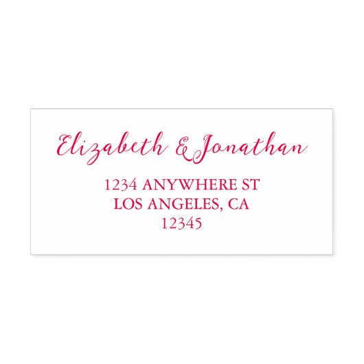 Cherry Red Wedding セルフインキングスタンプ (デザイン)