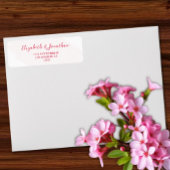 Cherry Red Wedding ラベル