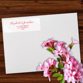 Cherry Red Wedding ラベル