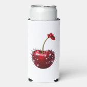 Cherry Rock Style Stainless Steel Flask スリム缶クーラー (Seltzer正面)