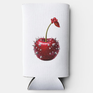 Cherry Rock Style Stainless Steel Flask スリム缶クーラー