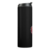 Cherry Rock Style Stainless Steel Flask タンブラー (回転左)