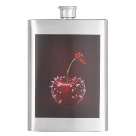 Cherry Rock Style Stainless Steel Flask フラスク