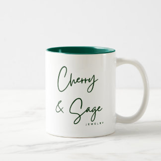 Cherry & Sage Jewelry Mug ツートーンマグカップ