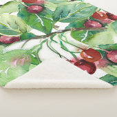 Cherry Seamless Pattern シェルパブランケット (3/4)