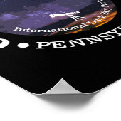 Cherry Springs State Park Shirt Funny Hiking 1922  ポスター (角)