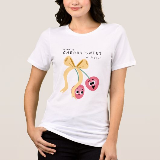 CHERRY SWEET トライブレンドＴシャツ (正面)
