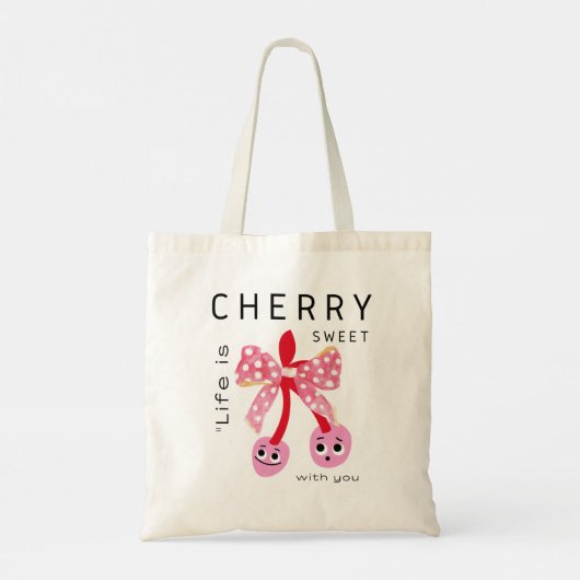 CHERRY SWEET トートバッグ (裏面)