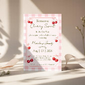 Cherry Sweet - Baby Shower Invitation 招待状