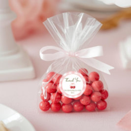 Cherry Sweet baby shower sticker ラウンドシール