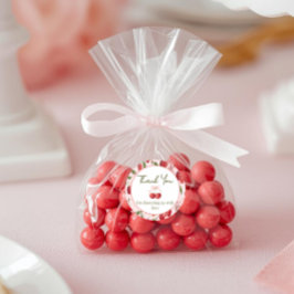 Cherry Sweet baby shower sticker ラウンドシール