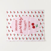 Cherry Sweet Birthday タペストリー (正面(横))