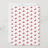 Cherry Sweet Birthday 招待状 (裏面)