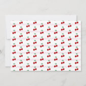 Cherry Sweet Birthday 招待状 (裏面)