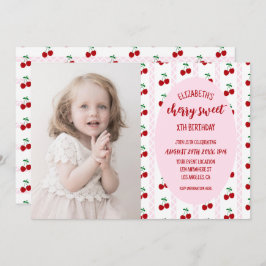 Cherry Sweet Birthday 招待状
