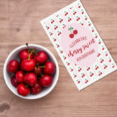 Cherry Sweet Birthday Napkins