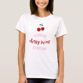 Cherry Sweet Birthday Tシャツ (正面)