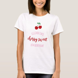 Cherry Sweet Birthday Tシャツ