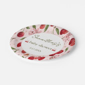 Cherry Sweet Paper Plates ペーパープレート (アングル)