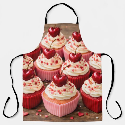 Cherry top エプロン (正面)