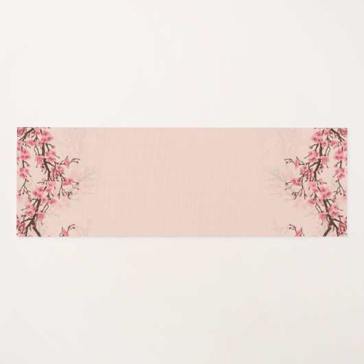 Cherry Tree Blossom - Sakura Branch ヨガマット (正面(横))