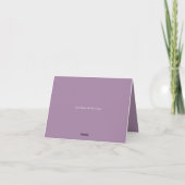 Cherry Trio - Blank Card for Any Occasion サンキューカード (裏面)