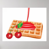 Cherry Waffles Poster ポスター (正面)