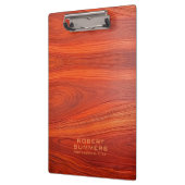 Cherry Wood Custom Typography クリップボード (左)