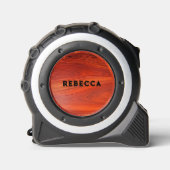 Cherry wood texture custom monogram. メジャー (正面)