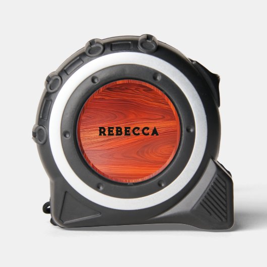 Cherry wood texture custom monogram. メジャー (正面)