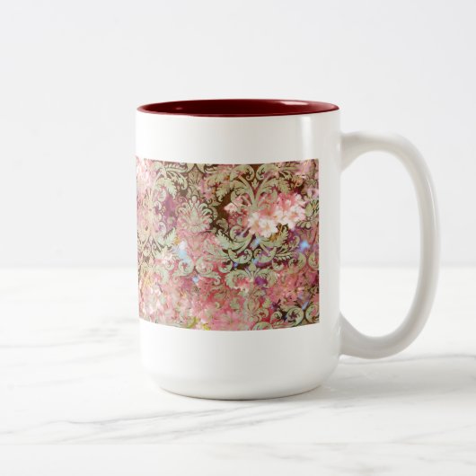 CherryBlossom No.47 – コーヒー、紅茶、マグカップ ツートーンマグカップ (右)