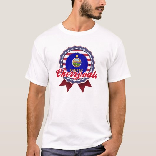 Cherryvale、KS Tシャツ (正面)