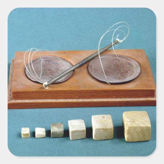 Chert weights and copper balance, Mohenjodaro, 230 スクエアシール (正面)