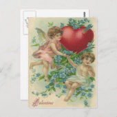 Cherubキュピッドハート忘れアロー – Me-Nots ポストカード (正面/裏面)