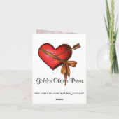 Cherubノートカビクトリアンード カード (裏面)