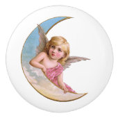 Cherubピンクセラミックプル セラミックノブ (正面)