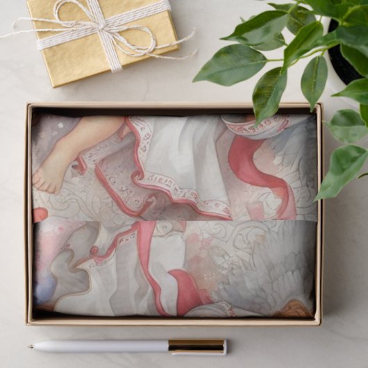 Cherub Angels Valentines Day  薄葉紙 (ギフト)