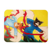 Cherub Cats マグネット (横)